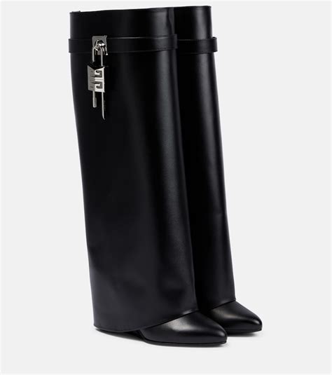 bottes givenchy noir|bottes hautes donnas givenchy.